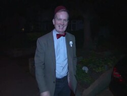 Frank Skinner at Jonathan Ross's Halloween Party arrivals Stock Footage