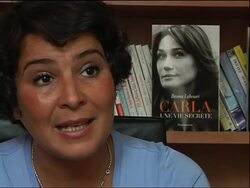Interview with author of unauthorized Carla Bruni biography News Clip