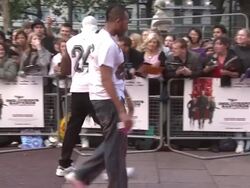 Inglourious Basterds UK Premiere Stock Footage