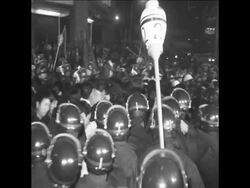 SYND 14 10 67 ANTI-VIETNAM DEMONSTRATIONS IN JAPAN Instructional Video