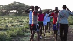 CLEAN : Kenyas Maasai Olympics fights dwindling lion numbers News Clip