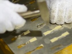 hammer small dog bone Stock Footage