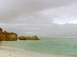 Anse Source d'Argent Stock Footage