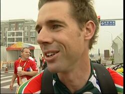 WRAP Day 1 of competition; beach volleyball queues; breeze helps cut haze News Clip