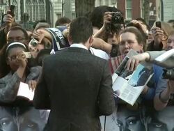 Star Trek UK Premiere Stock Footage