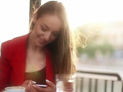 Time for a smile Stock Footage