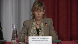 Finance minister comments as Govt sticks by unpopular austerity budget News Clip