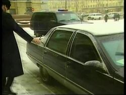 RUSSIA: ALBRIGHT ARRIVES FOR TALKS News Clip