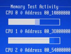 Computer code is running memory Stock Footage