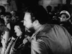 Fidel Castro and the Invasion of Cuba Stock Footage