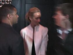 Lady Victoria Hervey outside Trousdale in West Hollywood at the Celebrity Sightings in Los Angeles at Los Angeles CA. (Footage by WireImage Video/GettyImages) Stock Footage