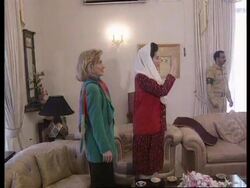 Pakistan - Hillary Clinton Meets Benazir Bhutto News Clip