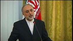 +4:3 Foreign Minister Salehi gives date for start-up of nuclear plant News Clip