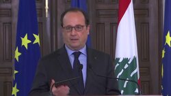 Hollande announces refugee resettlement in France Instructional Video