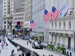 TIME LAPSE: Wall Street, Manhattan, New York Stock Footage