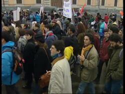 ITALY: ROME: ANTI RACIST DEMONSTRATION News Clip