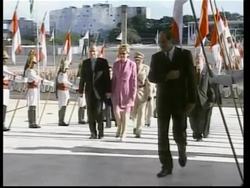 Irish president in Brazil News Clip