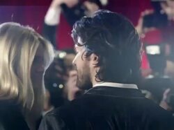 Rockstar on red carpet Stock Footage