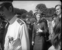 PRINCESS ANNE VISIT News Clip