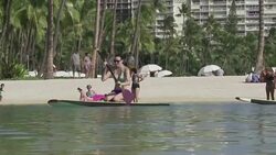 CLEAN : STOCKSHOTS: Hawaii first state to challenge new Trump travel ban News Clip
