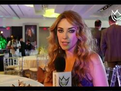 Aracely Arambula Shares a Beauty Tip and Dessert in Miami, FL, on 1/28/13. (Footage by Mezcalent/LatinContent/Getty Images) Stock Footage