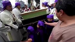 CLEAN : Childrens procession in Guatemala City on fourth Sunday of Lent News Clip
