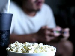 Enjoy Gaming Stock Footage