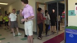 CLEAN : Polls open in Maryland US presidential primary News Clip