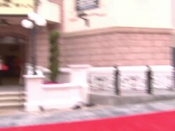 ATMOSPHERE - signage at the Babies "R" Us Throws A #TrulyScrumptious Operation Shower Event Hosted By Heidi Klum Stock Footage