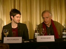 INTERVIEW: Ed Harris on the challenges of acting in a foreign accent at the The Way Back Press Conference at London England. (Footage by WireImage Video/GettyImages) Stock Footage