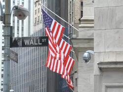 Manhattan Financial District Stock Footage