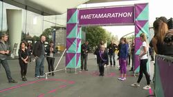 CLEAN : Conceptual artist Shia LaBeouf runs around Amsterdam museum News Clip