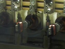 insulation machine, robot Stock Footage