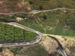 Mountain road Stock Footage