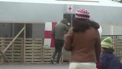 CLEAN : Strong winds wreak havoc for migrants in Greece News Clip