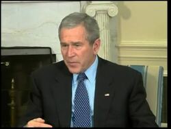 US President Bush meets President of Lithuania Valdus Adamkus Instructional Video
