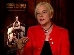 INTERVIEW: Brigitte Berman on her favorite event or clipping she came Stock Footage