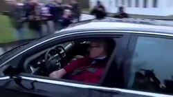 CLEAN : Holocaust denying Nazi grandma tries to attend ex SS trial News Clip