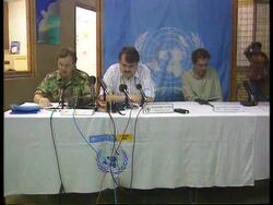 Bosnia - UNPROFOR Labels Serbs "Terrorist"; Tuzla News Clip