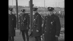 Millen brothers, captured bank robbers and killers, being returned from New York to Boston News Clip