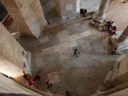 Zadar, Church of Saint Donatus, Pre-Romanesque, interior views Stock Footage