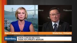 BlackBerry CEO Chen: Can Do Better Than 70% Profit Margin News Clip