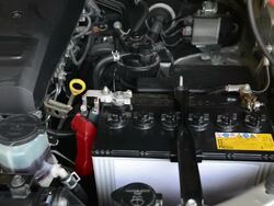 Check the battery. Stock Footage