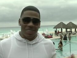 INTERVIEW: Kelly Rowland on what she's listening to right now. at the Nelly Video Shoot in Cancun, Mexico at Cancun . (Footage by WireImage Video/GettyImages) Stock Footage