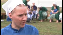 Members of an Amish community in Northeast Ohio gathered for a final time, before four women and one man go to prison this week. They were convicted of hate crimes for cutting the hair and beards of other Amish people. News Clip