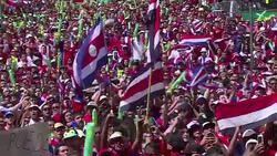 VOICED : Costa Rica celebra a pesar de derrota News Clip