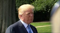 Trump comments on health care, Taxes and NFL News Clip