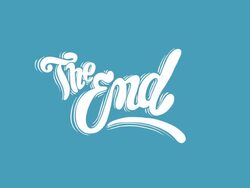 The End Title Stock Footage