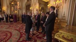 British PM makes gaffe at Buckingham Palace News Clip
