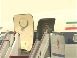 Ahmadinejad arrives ahead of Paralympics News Clip